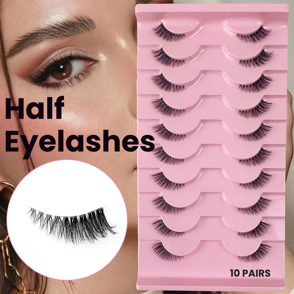 Eyelash Extension Medium - AMSDCN 10 пар 3D синтетических норковых
