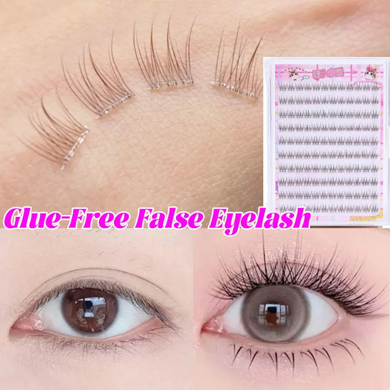 Eyelash Extension No 8 - Натуральный рыбий хвост, накладные ресницы, 8-10