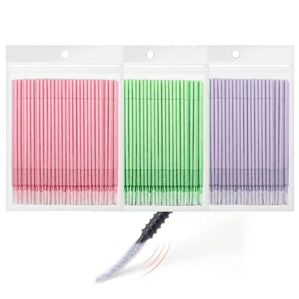 Eyelash Extension Last - 500 шт. аппликаторов для очистки ресниц: