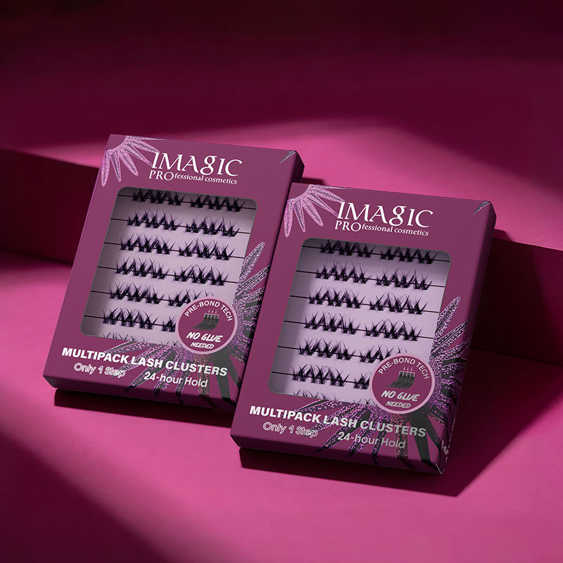 Eyelash Extension No 8 - IMAGIC Multipack кластеры для наращивания ресниц,