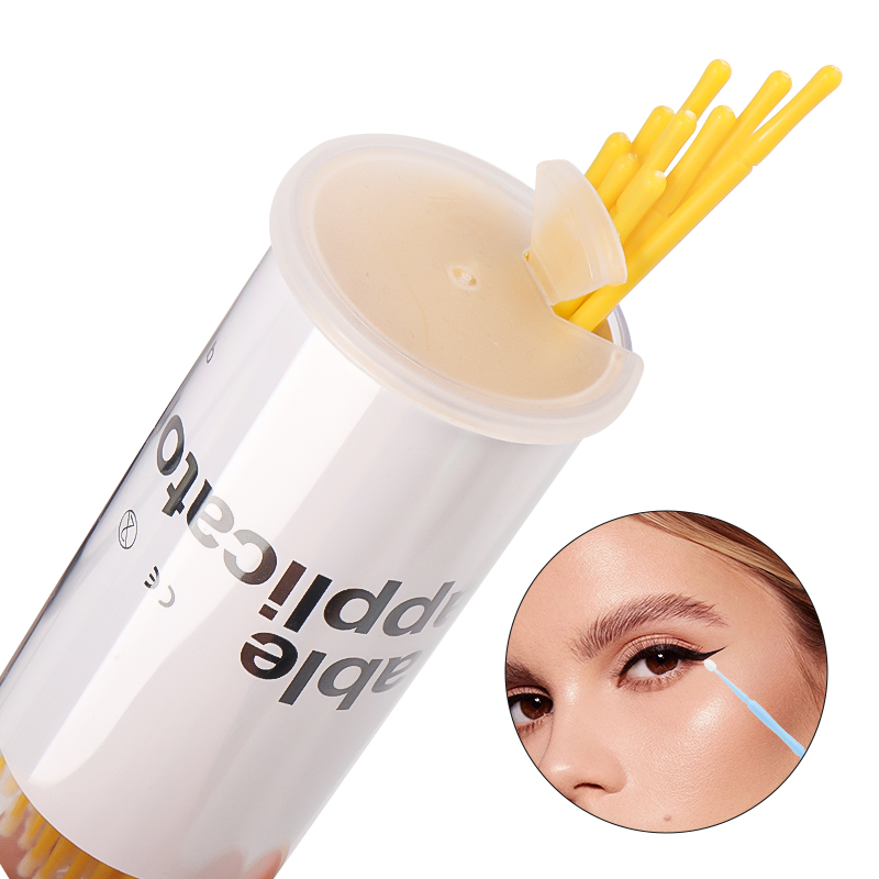 100 шт. одноразовая кисть для  – обзор и цена Eyelash Extension For Beginners