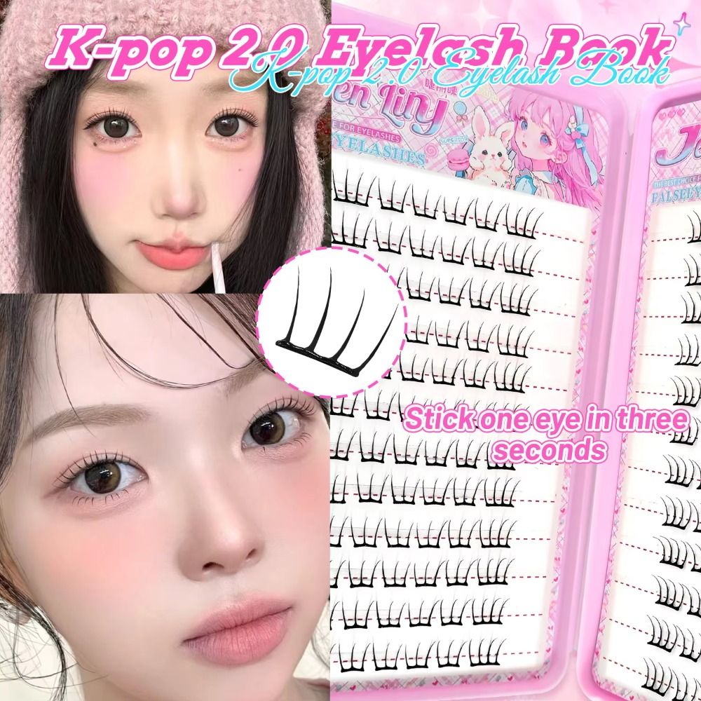 24 ряда накладных ресниц длино – обзор и цена Eyelash Extension No 8