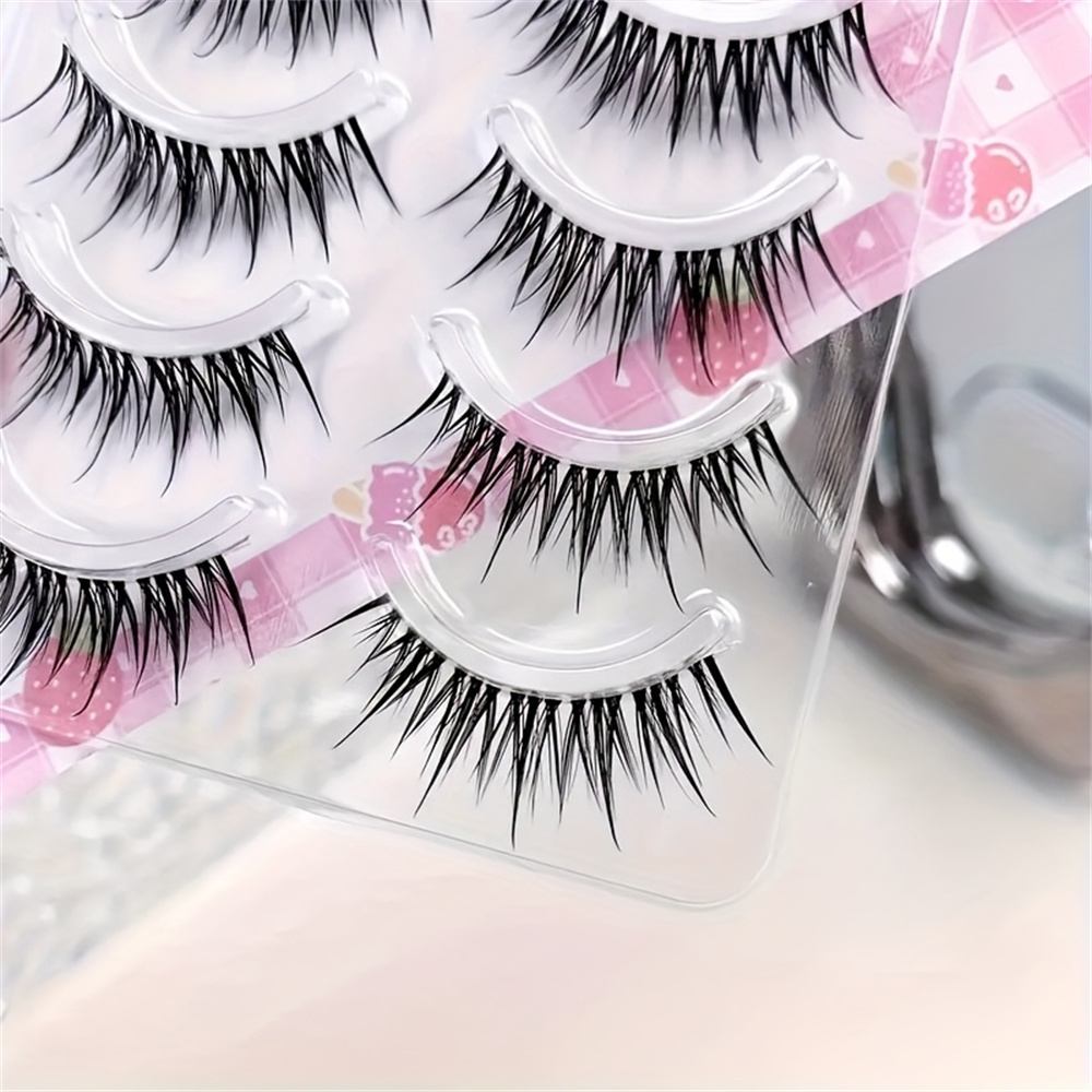 5 пар накладных ресниц в стиле – обзор и цена Eyelash Extension Cat Eye