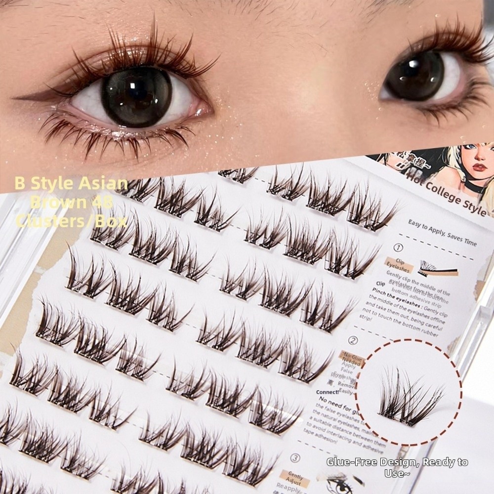 Плотные самоклеящиеся накладны – обзор и цена Eyelash Extension No 8