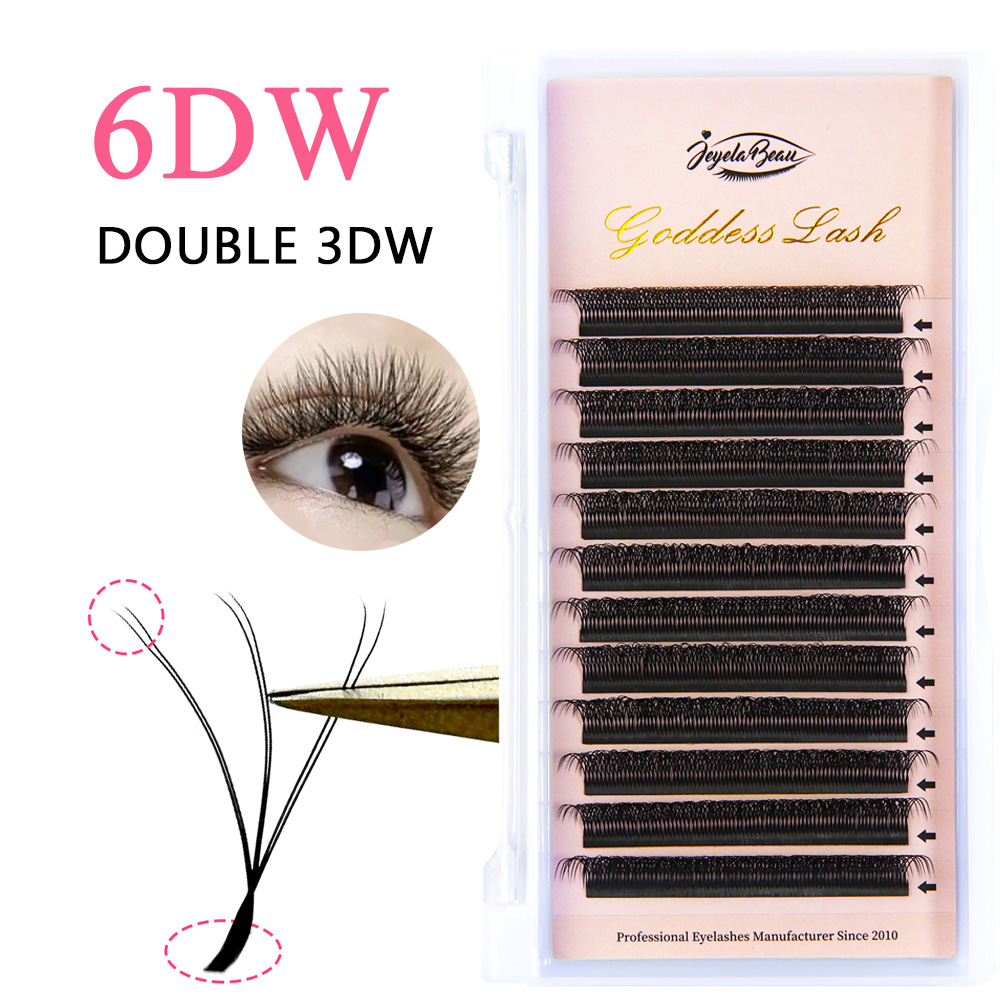 Наращивание ресниц Goddess Dou – обзор и цена Eyelash Extension Double Volume
