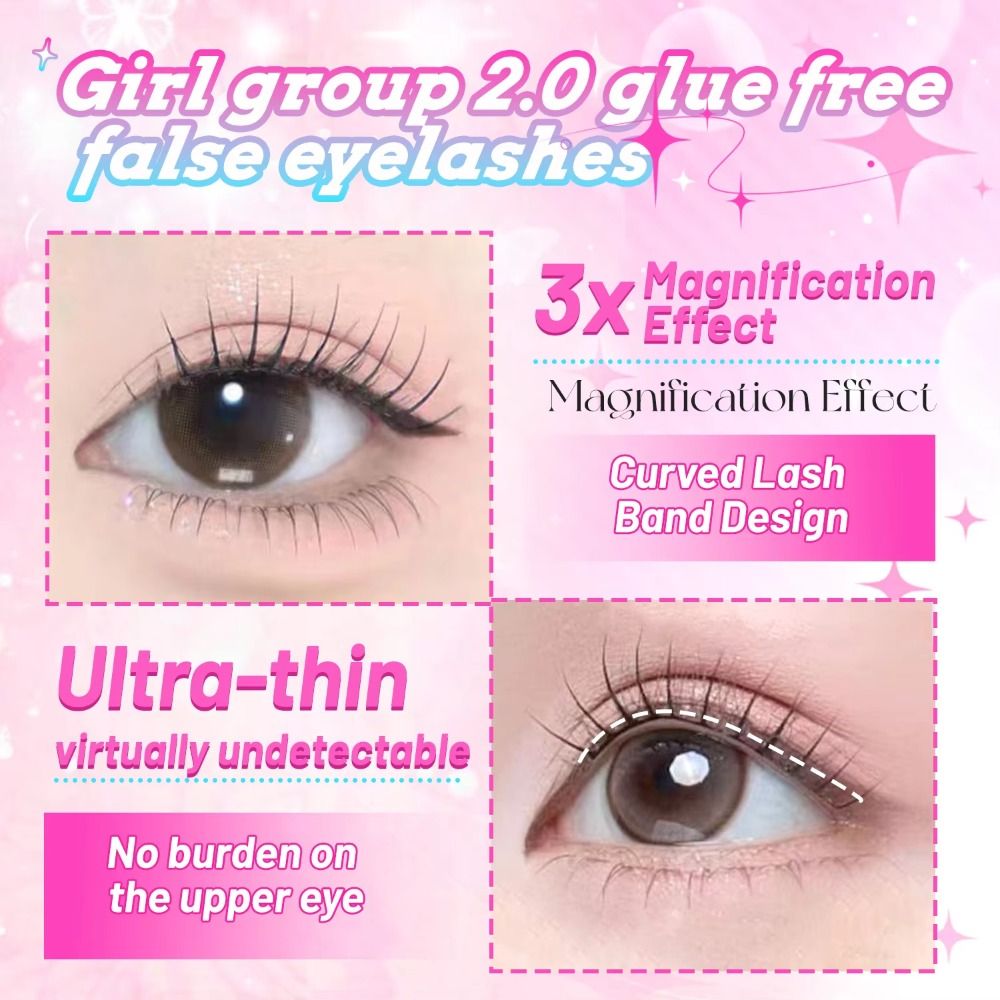 Накладные ресницы 24 ряда, дли – обзор и цена Eyelash Extension No 8