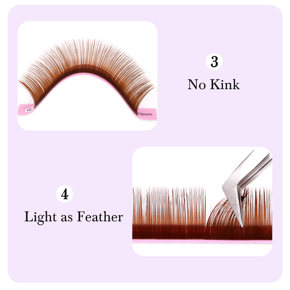 Темно-коричневые наращивание р – обзор и цена Eyelash Extensions Classic