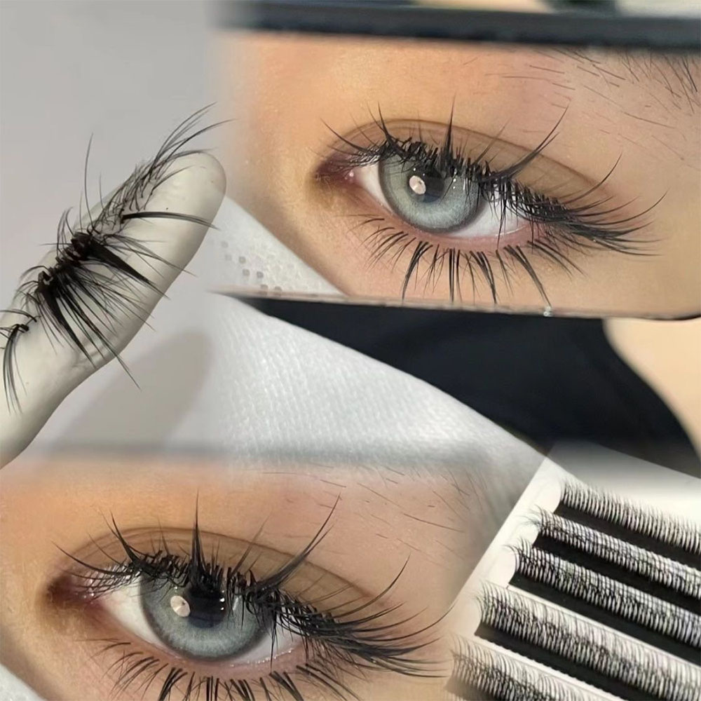 5D Дикорослые Двухслойные Накл – обзор и цена Eyelash Extension Double Volume