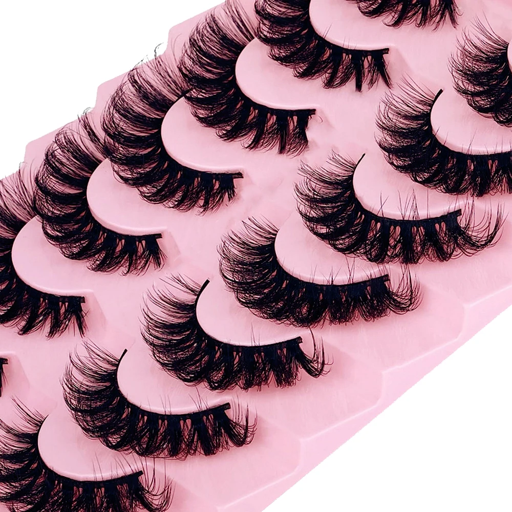 7 пар накладных ресниц «кошачи – обзор и цена Eyelash Extension Cat Eye