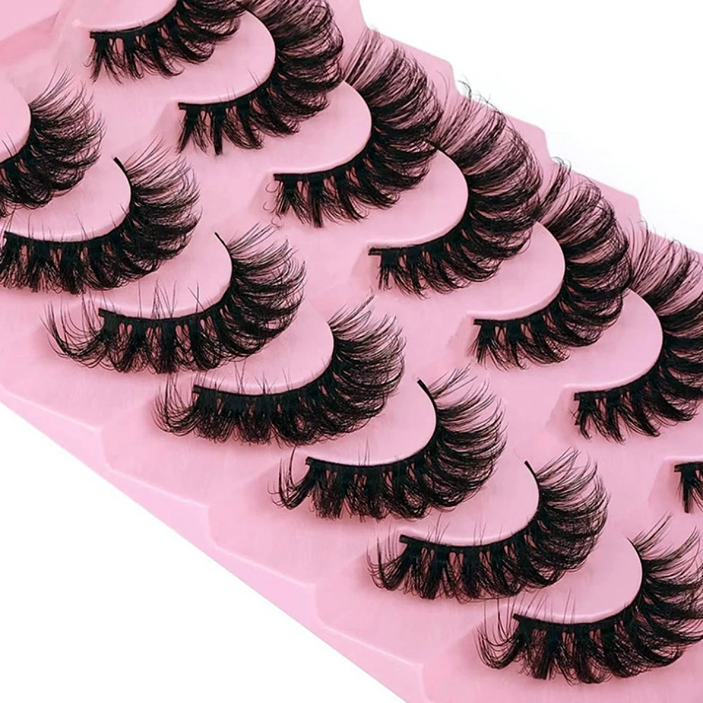7 пар накладных ресниц «кошачи – обзор и цена Eyelash Extension Cat Eye