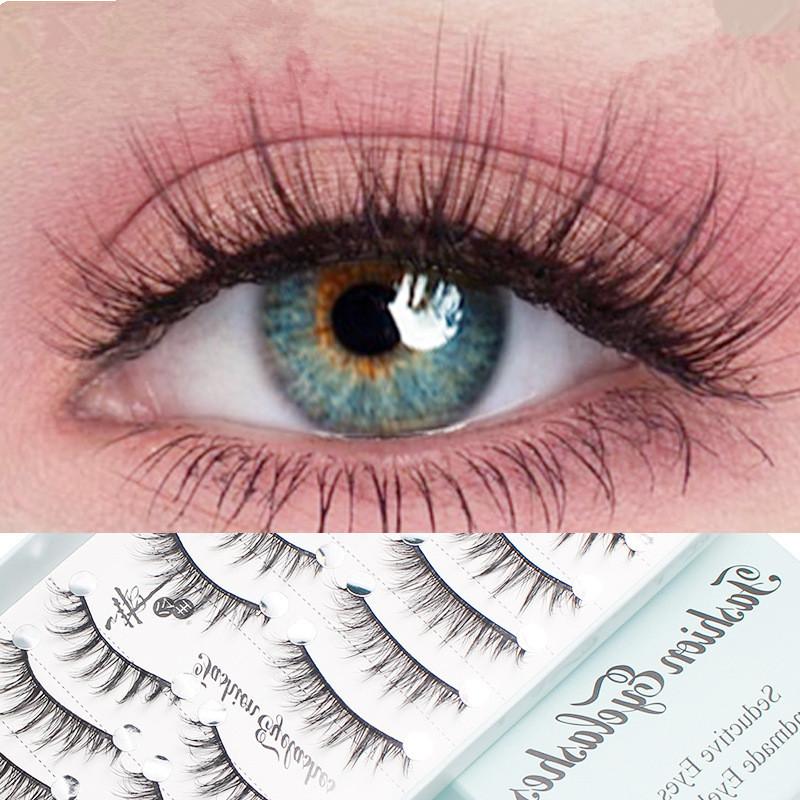 10 пар натуральных длинных пуш – обзор и цена Eyelash Extension Cat Eye