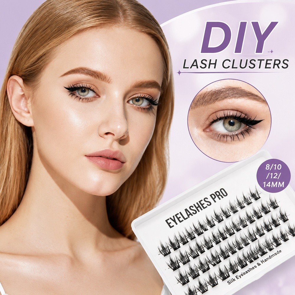 Новые накладные ресницы длиной – обзор и цена Eyelash Extension For Beginners