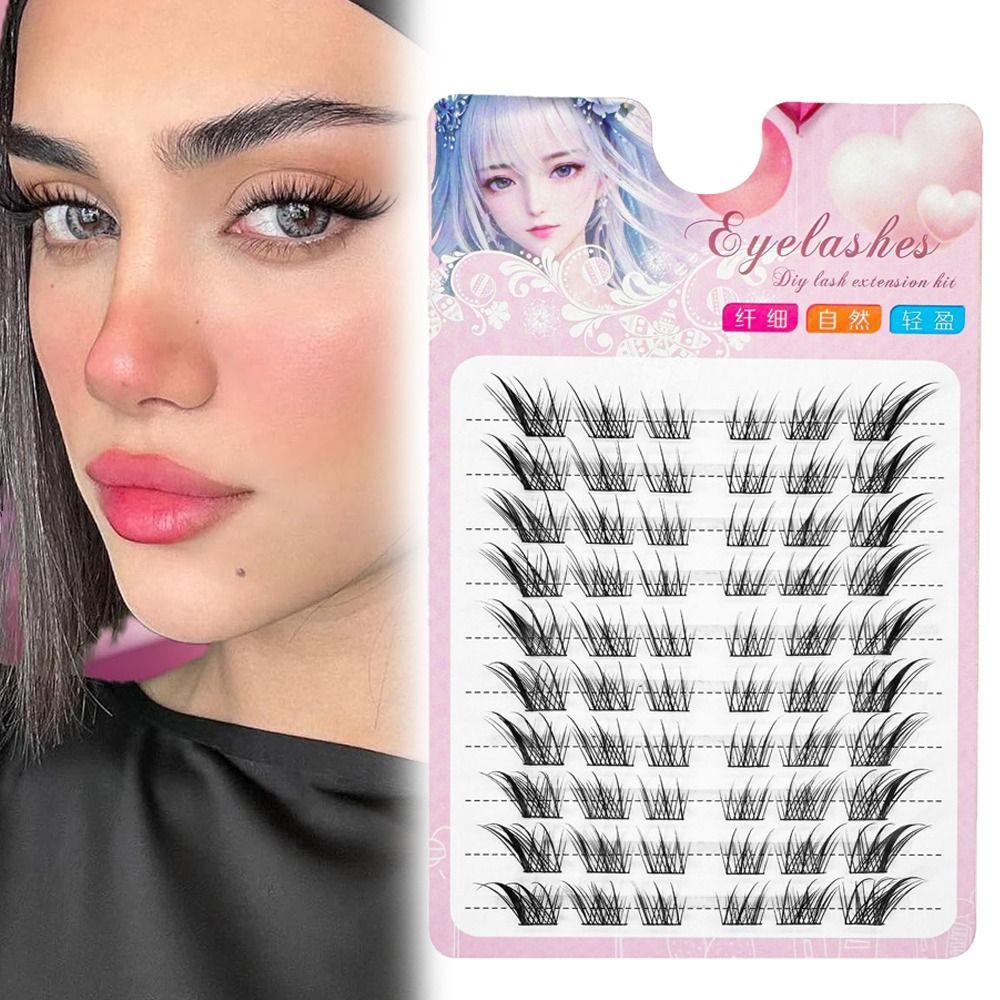 Женские красивые 3D кластеры к – обзор и цена Eyelash Extension Cat Eye